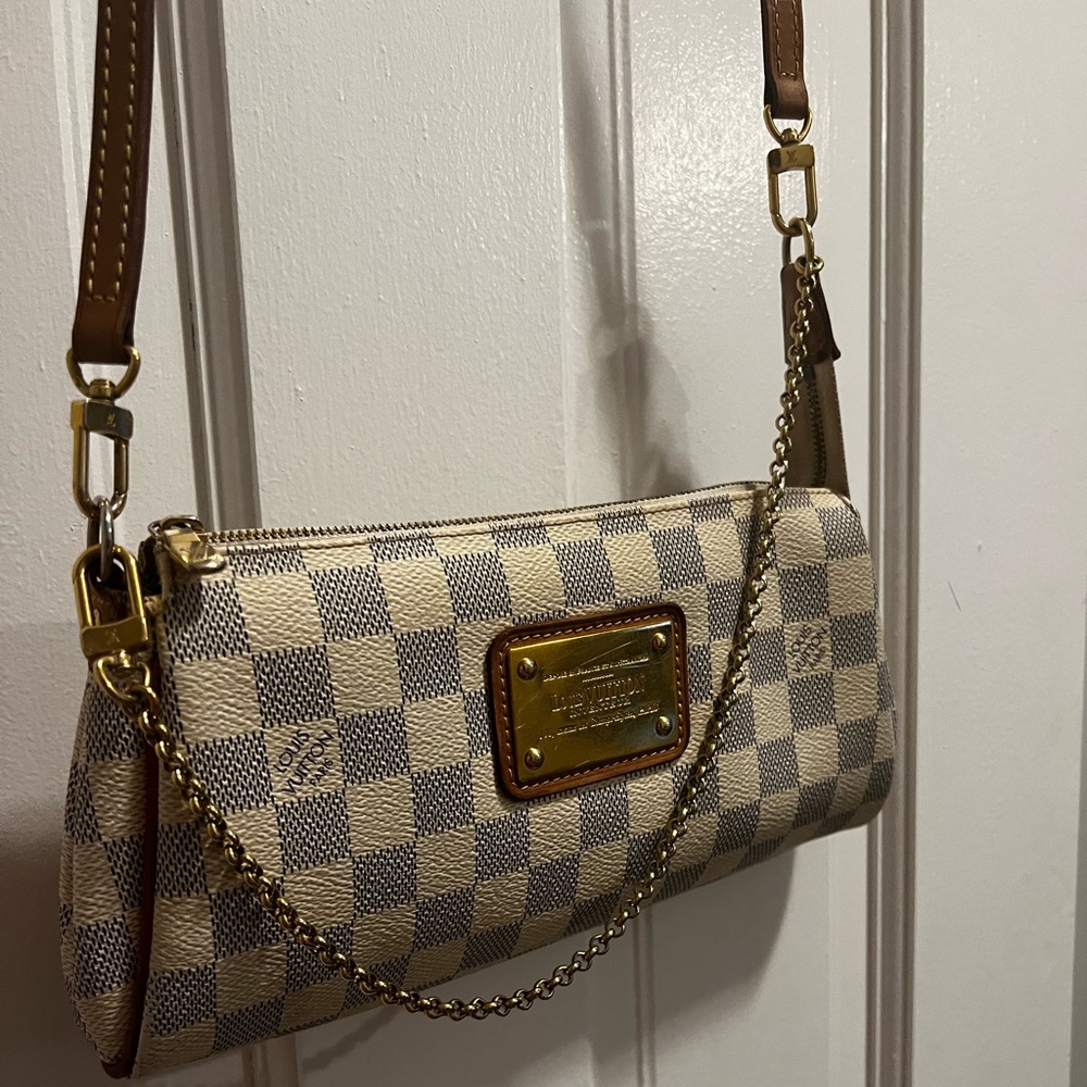 Louis Vuitton Damier Azur Eva cross body